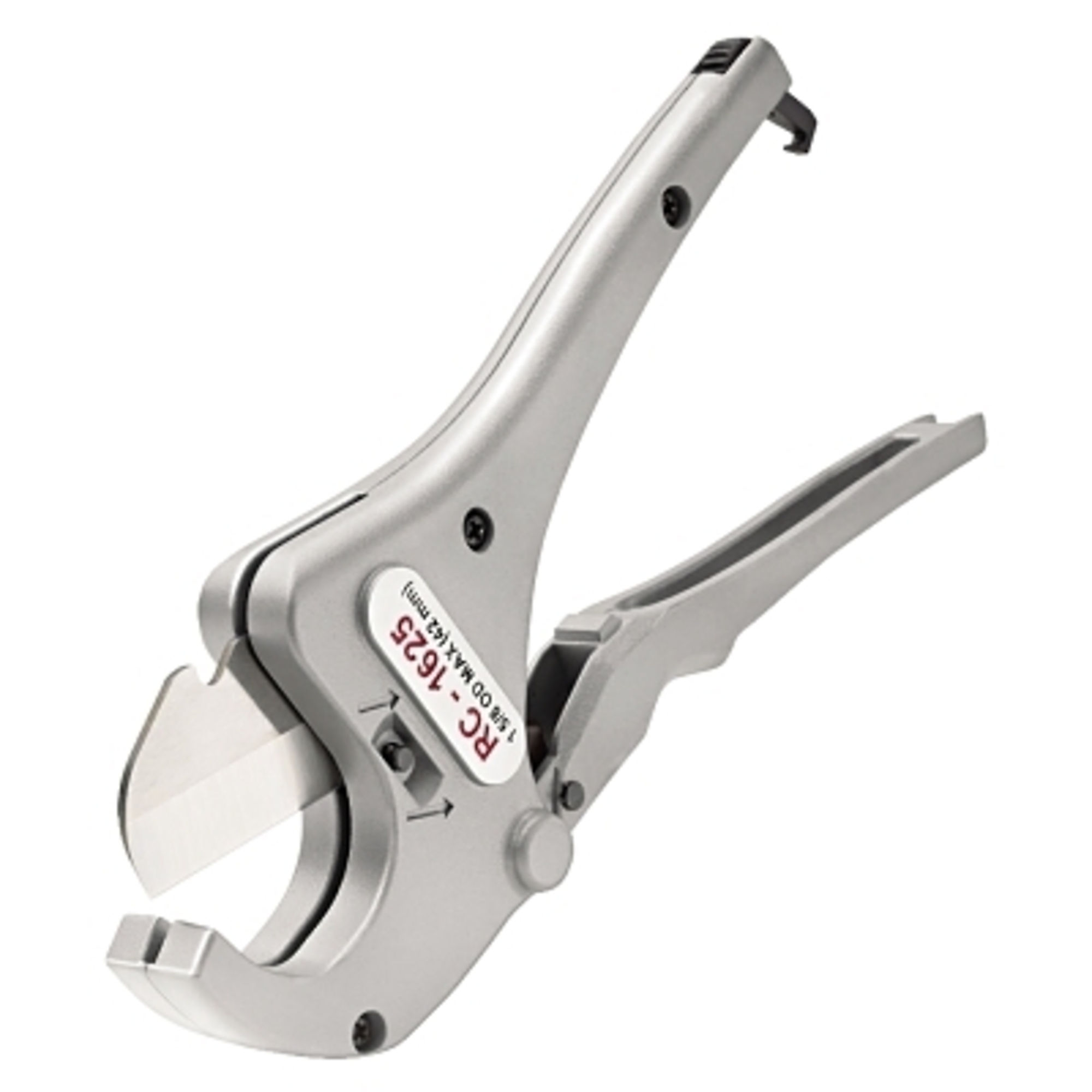 Ridgid Ratcheting Pipe and Tubing Cutter — 1/2in. to 1 5/8in. Capacity, Ergonomic Grips, Quick Change Blade, Model# 632-23498